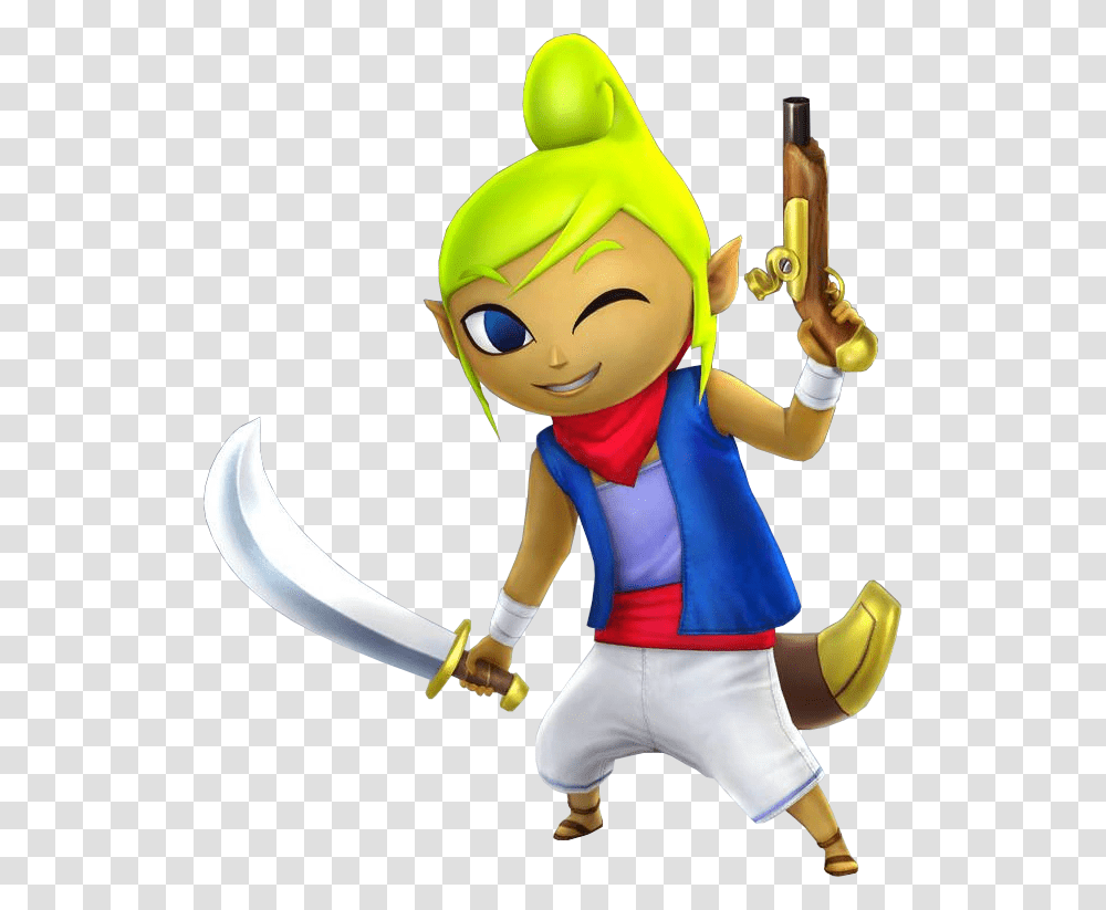 Tetra Wind Waker Hd, Weapon, Weaponry, Person, Human Transparent Png