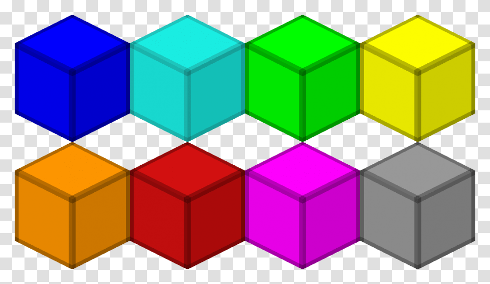 Tetris Block, Rubix Cube Transparent Png