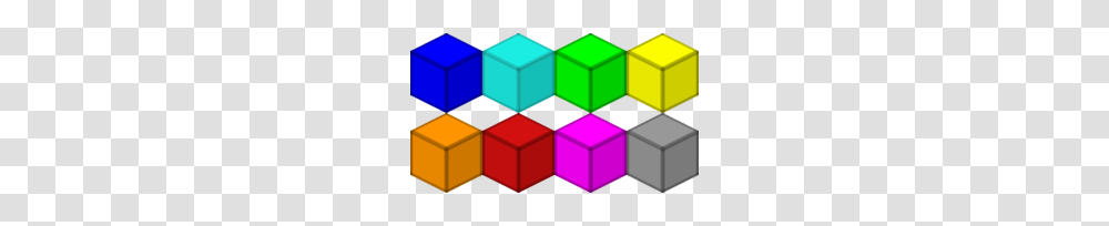 Tetris Block, Rubix Cube Transparent Png