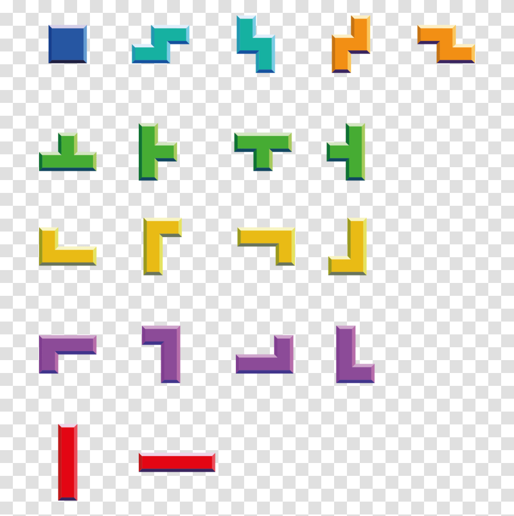 Tetris Blocks Tetris Sprite, First Aid, Pac Man Transparent Png