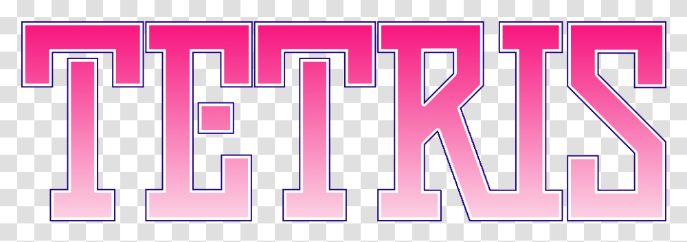 Tetris Game Logo, Purple, Pac Man Transparent Png
