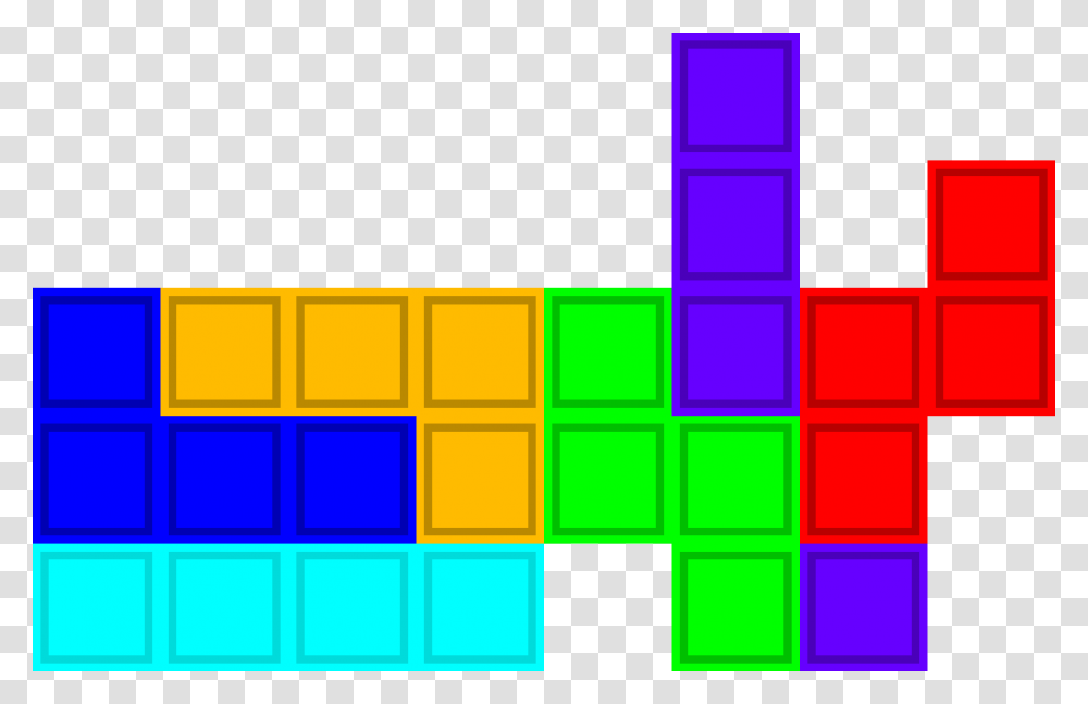 Tetris Pieces Part Pixel Art Maker, Lighting, Number Transparent Png