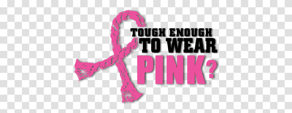 Tetwp Logo4colorpartialreverseblcopy Tuff Enough To Wear Pink, Person, Human, Knot, Alphabet Transparent Png