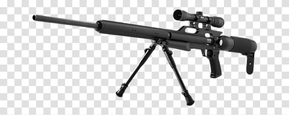 Texan 45 Caliber Air Rifle, Gun, Weapon, Weaponry, Tripod Transparent Png