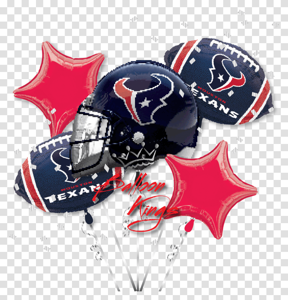 Texans Bouquet Houston Texan Happy Birthday, Helmet, Football Helmet, American Football Transparent Png