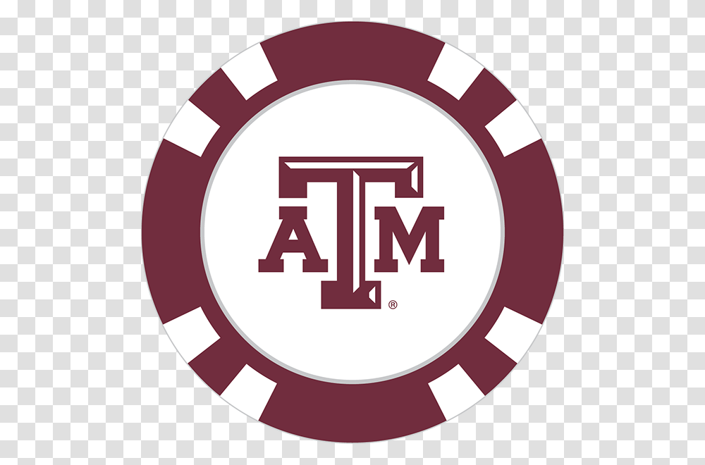Texas Aampm Aggies Poker Chip Ball Marker, First Aid, Logo Transparent Png