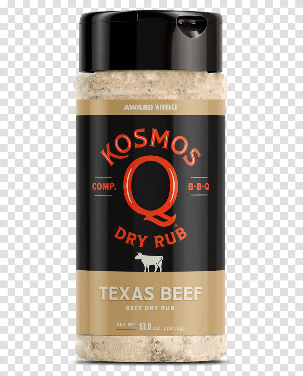 Texas Beef Rub Front View Kosmo S Q Kosmos Spg, Tin, Can, Aluminium, Spray Can Transparent Png