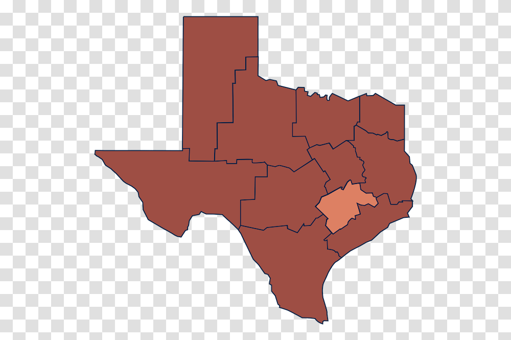 Texas Bluebonnet Country Texas Map, Person, Human, Diagram, Plot Transparent Png