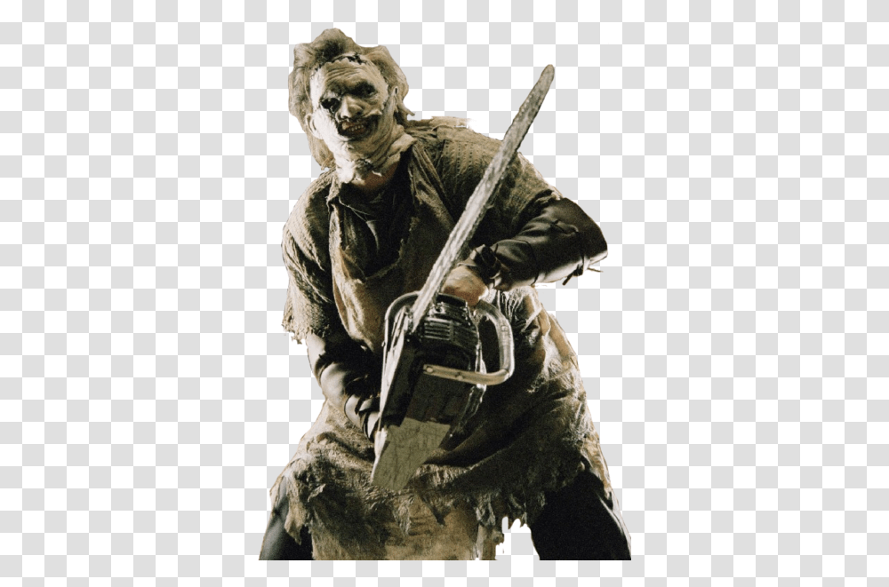 Texas Chainsaw Massacre Halloween Leatherface Texas Chainsaw Massacre, Person, Art, Tool, Fireman Transparent Png