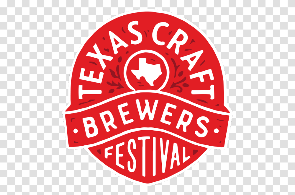 Texas Craft Brewers Festival Frontyard, Logo, Badge, Urban Transparent Png