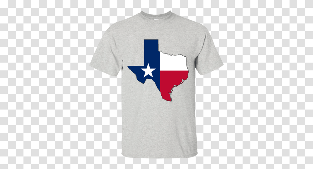 Texas Flag And State Outline Hand Drawn Tees, Apparel, Sleeve, T-Shirt Transparent Png
