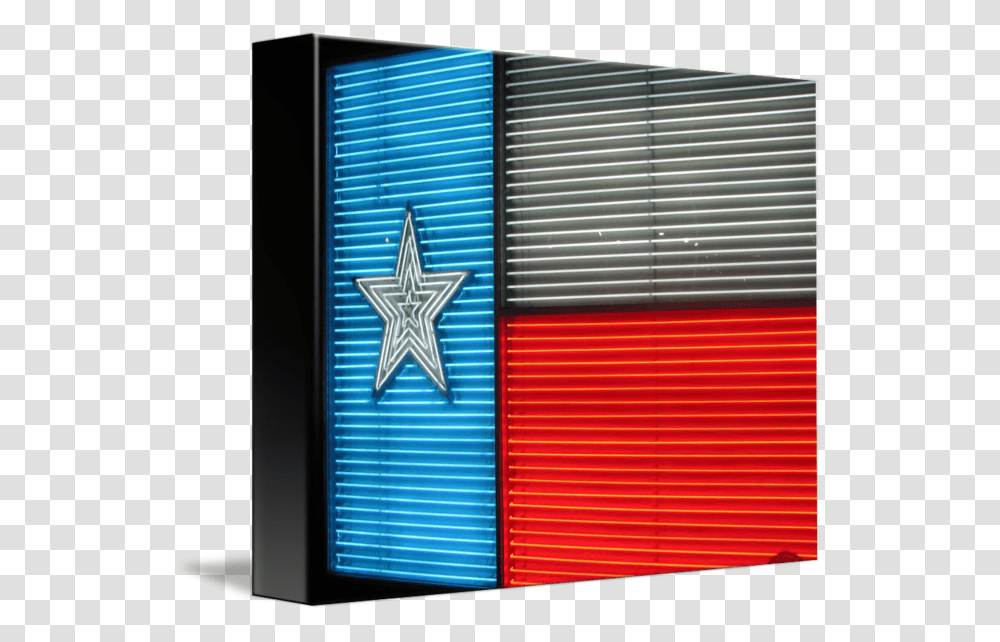 Texas Flag In Lights, Home Decor, Window, Window Shade Transparent Png