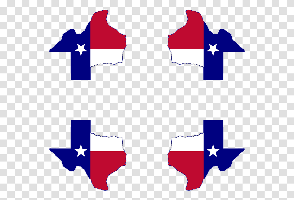 Texas Flag Map Mousepad, Star Symbol, Logo, Trademark Transparent Png