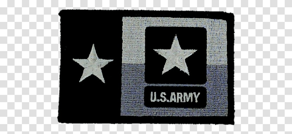 Texas Flag With Us Army Logo Subdued Patch Abc Patches Bluebonnets Clipart, Symbol, Star Symbol, Rug, Brick Transparent Png