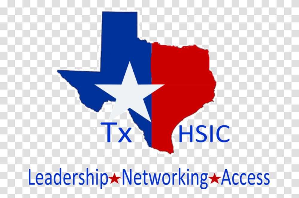 Texas Hispanic Serving Institutions Consortium Flag, Star Symbol, Cross Transparent Png
