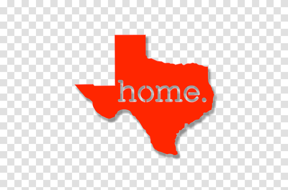 Texas Home Outline Statement Wall Art, Label, Logo Transparent Png