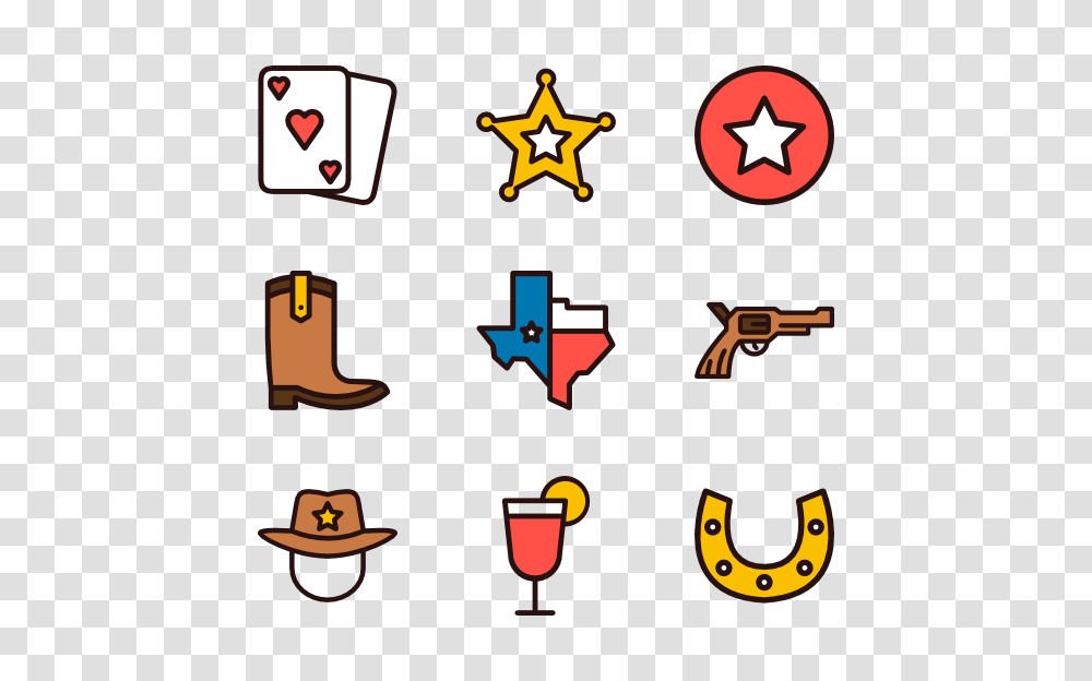 Texas Icon Packs, Apparel, Star Symbol, Hat Transparent Png