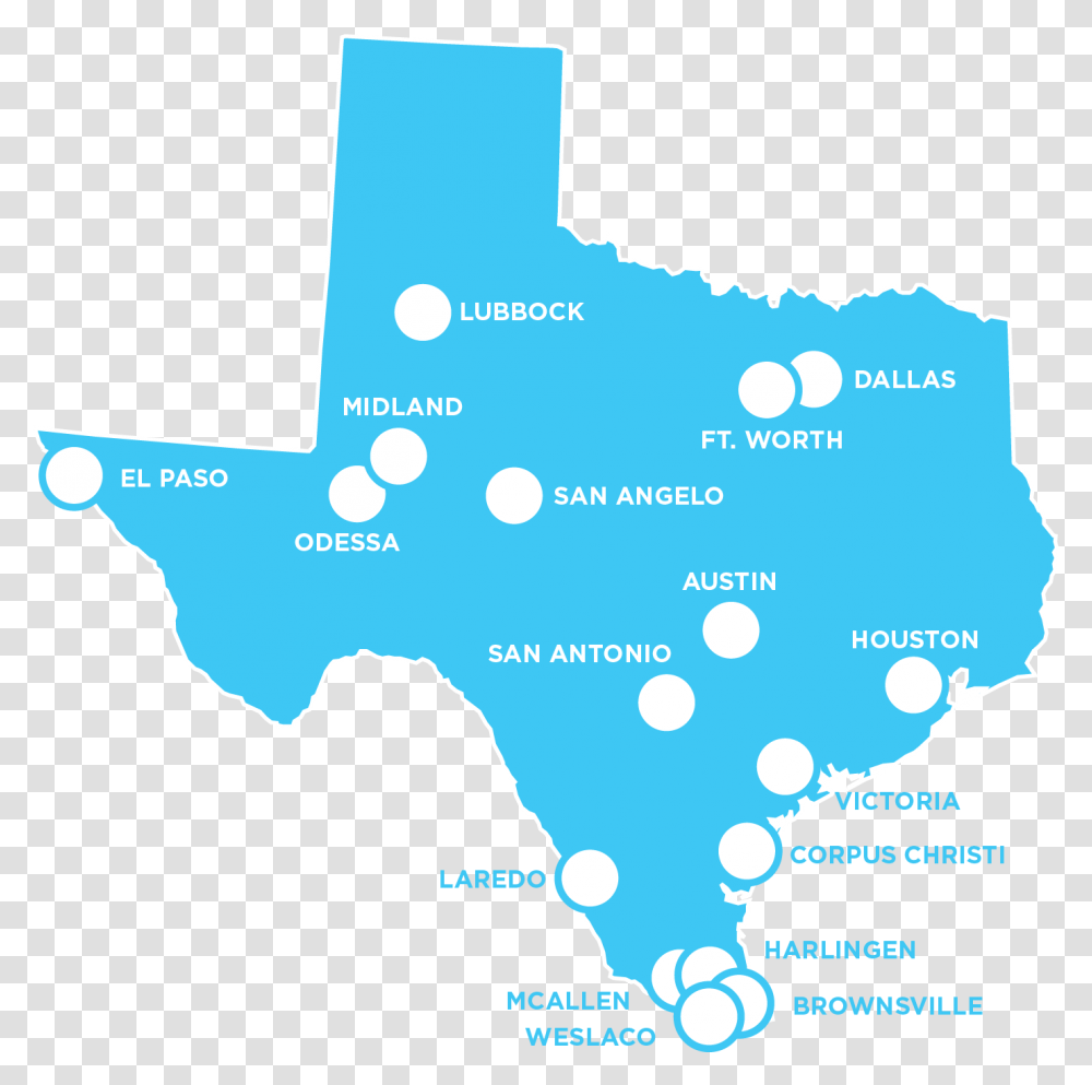 Texas Map Texas Houston On Map, Plot, Diagram, Atlas Transparent Png