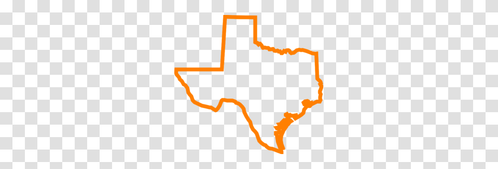 Texas Orange Clip Art, Plot, Diagram, Map Transparent Png