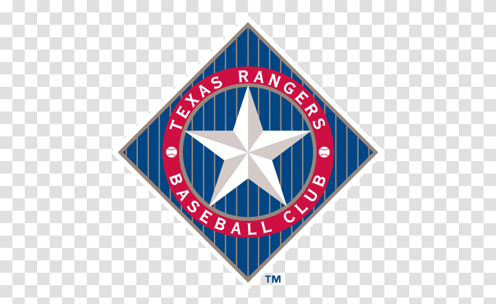 Texas Rangers Baseball Texas Rangers Throwback Logo, Symbol, Road Sign, Trademark, Star Symbol Transparent Png