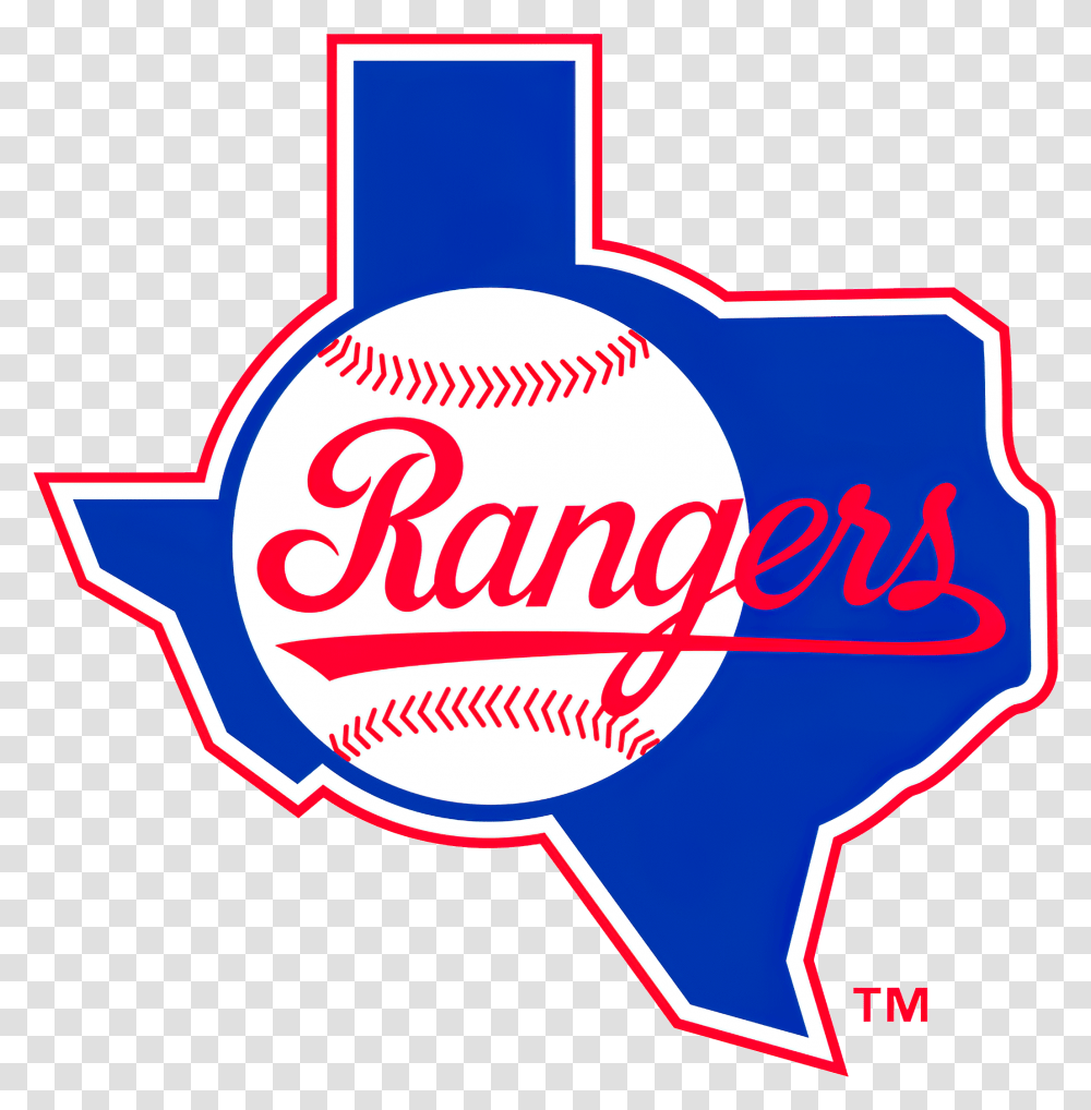 Texas Rangers Logo Baseball Texas Rangers Logo, Symbol, Trademark, Text, Label Transparent Png
