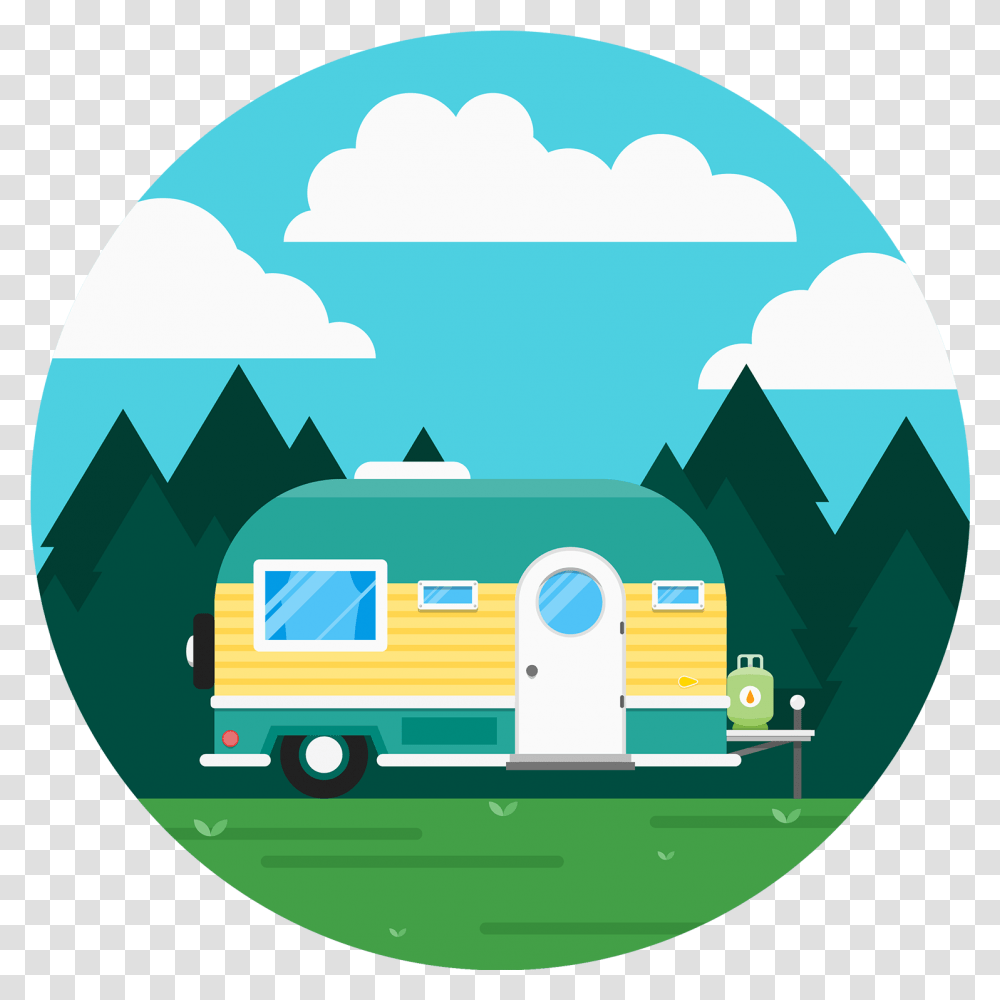 Texas Rv And Car Care Rv Camping Icon, Vehicle, Transportation, Van, Astronomy Transparent Png