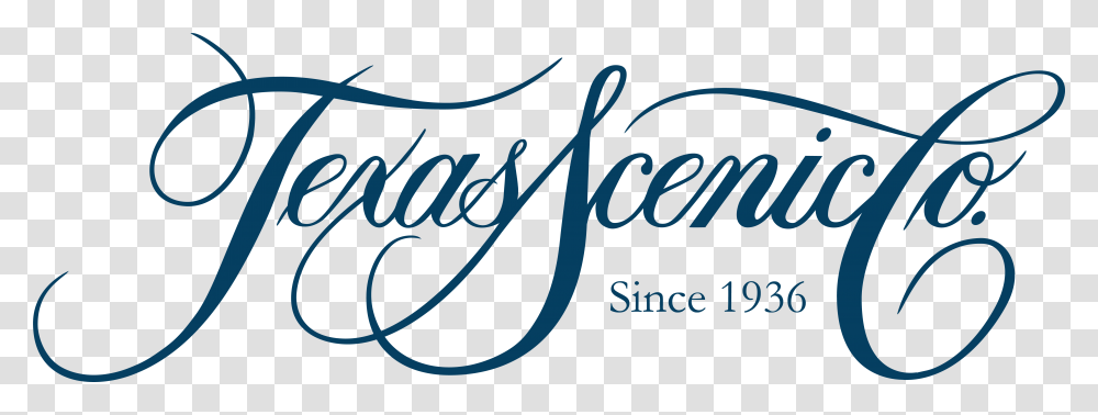 Texas Scenic Company, Handwriting, Calligraphy, Label Transparent Png