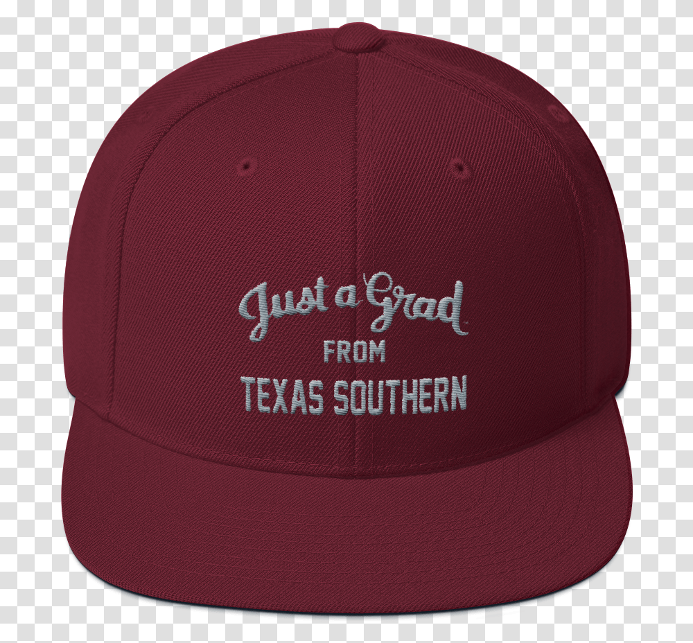 Texas Southern Snapback For Baseball, Clothing, Apparel, Baseball Cap, Hat Transparent Png