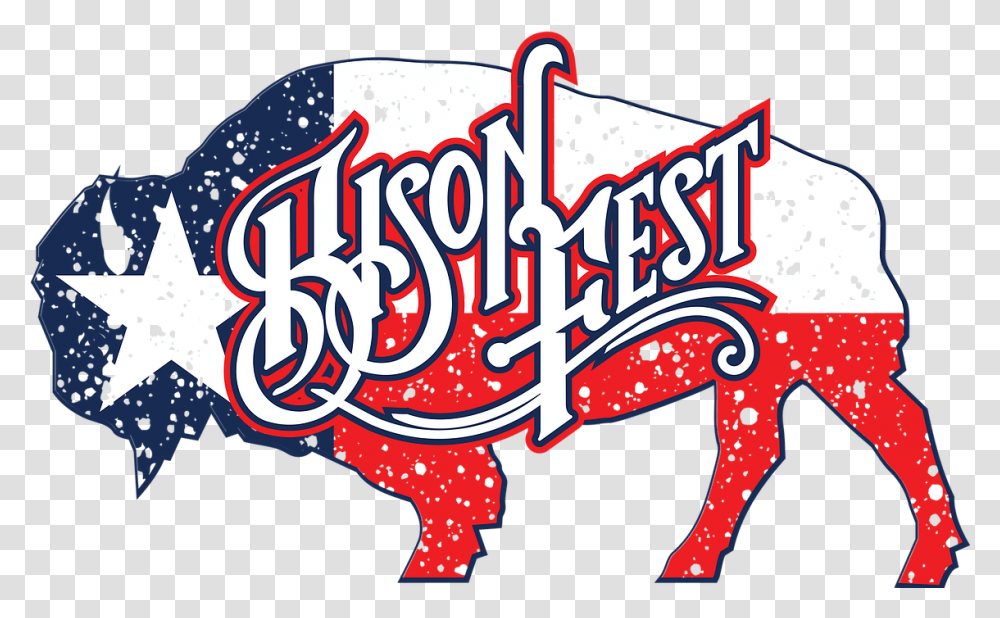 Texas State Bison Music Festival Graphic Design, Text, Alphabet, Label, Symbol Transparent Png