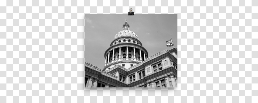 Texas State Capitol, Dome, Architecture, Building, Pillar Transparent Png