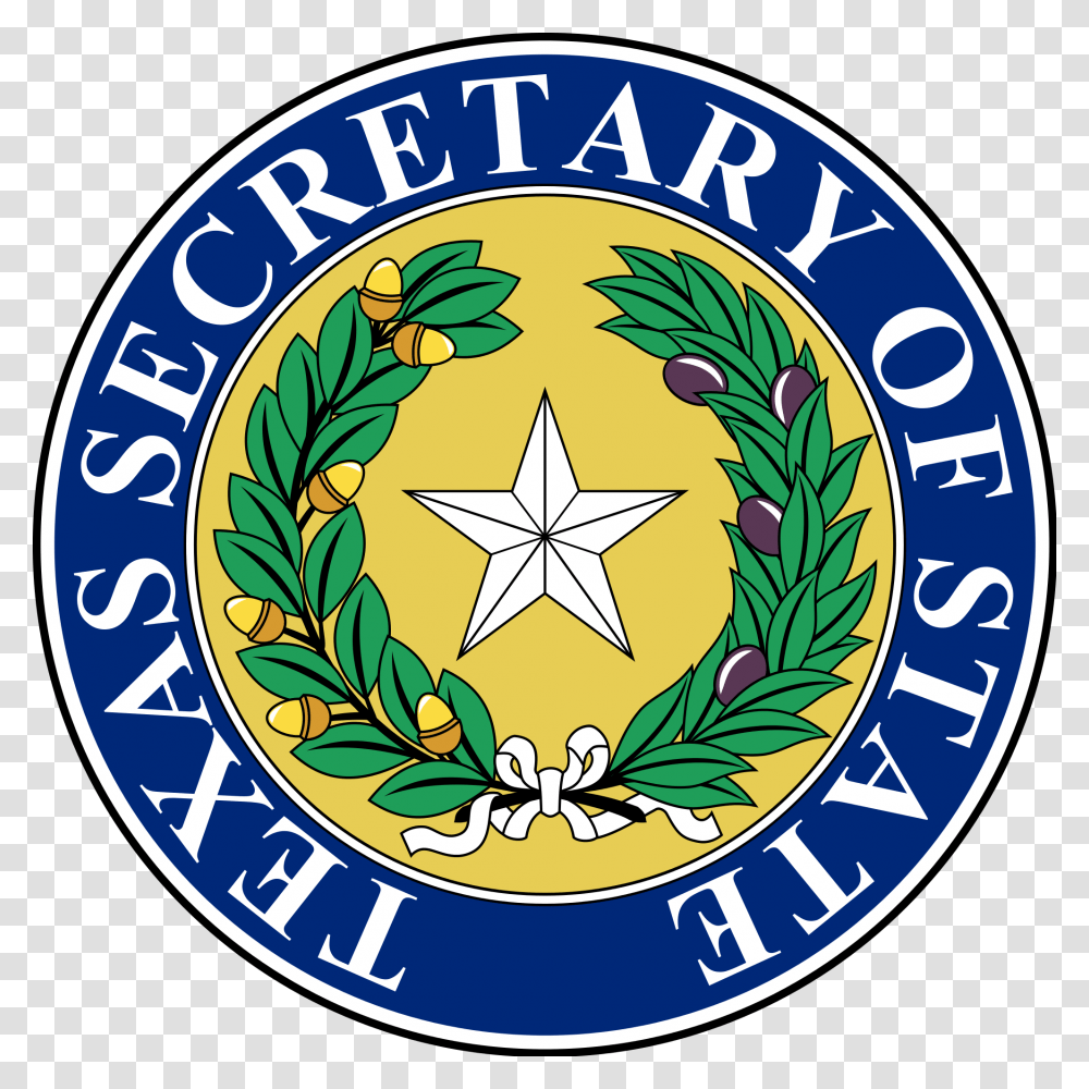 Texas State Flag Voorhees Police Department, Logo, Trademark, Badge Transparent Png