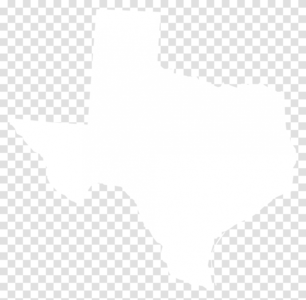 Texas State Map, White, Texture, White Board Transparent Png