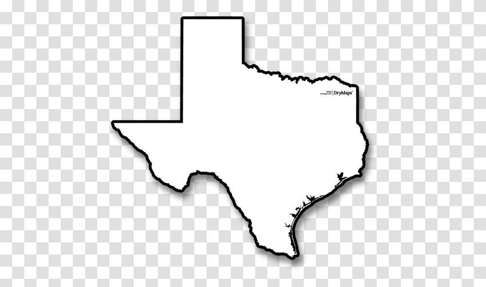 Texas State Of Texas Outline, Map, Diagram, Animal, Plot Transparent Png