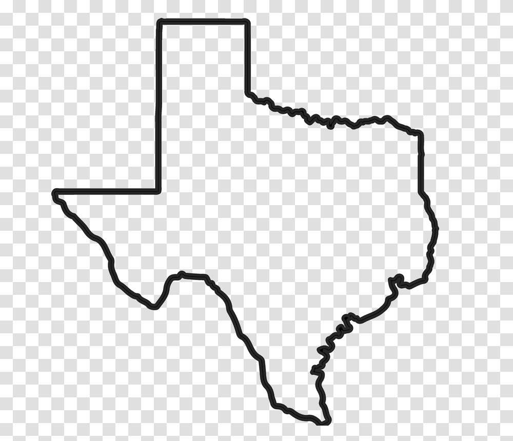 Texas State Outline Image, Plot, Bow, Diagram Transparent Png