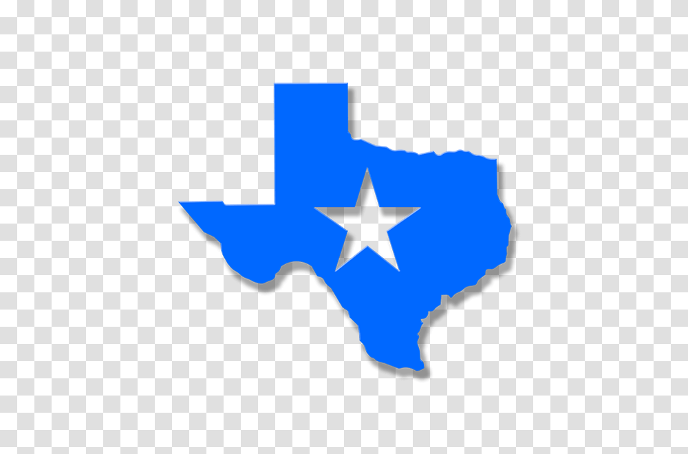 Texas State Outline Statement Wall Art, Star Symbol, Recycling Symbol Transparent Png