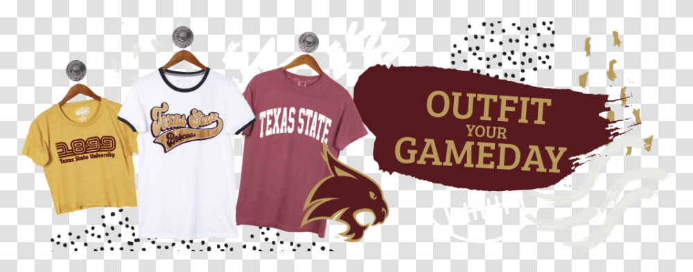 Texas State University Shirts Texas State University, Apparel, Sleeve, Long Sleeve Transparent Png