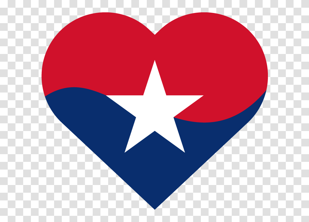 Texas Strong Multicultural Design And Branding Agency Based, Star Symbol, Heart, Balloon Transparent Png
