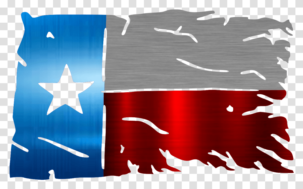 Texas Tattered And Torn Flag Thumbnail Flag, Bird, Animal, Silhouette Transparent Png