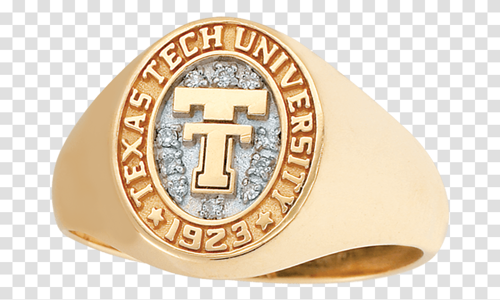 Texas Tech, Logo, Trademark, Gold Transparent Png