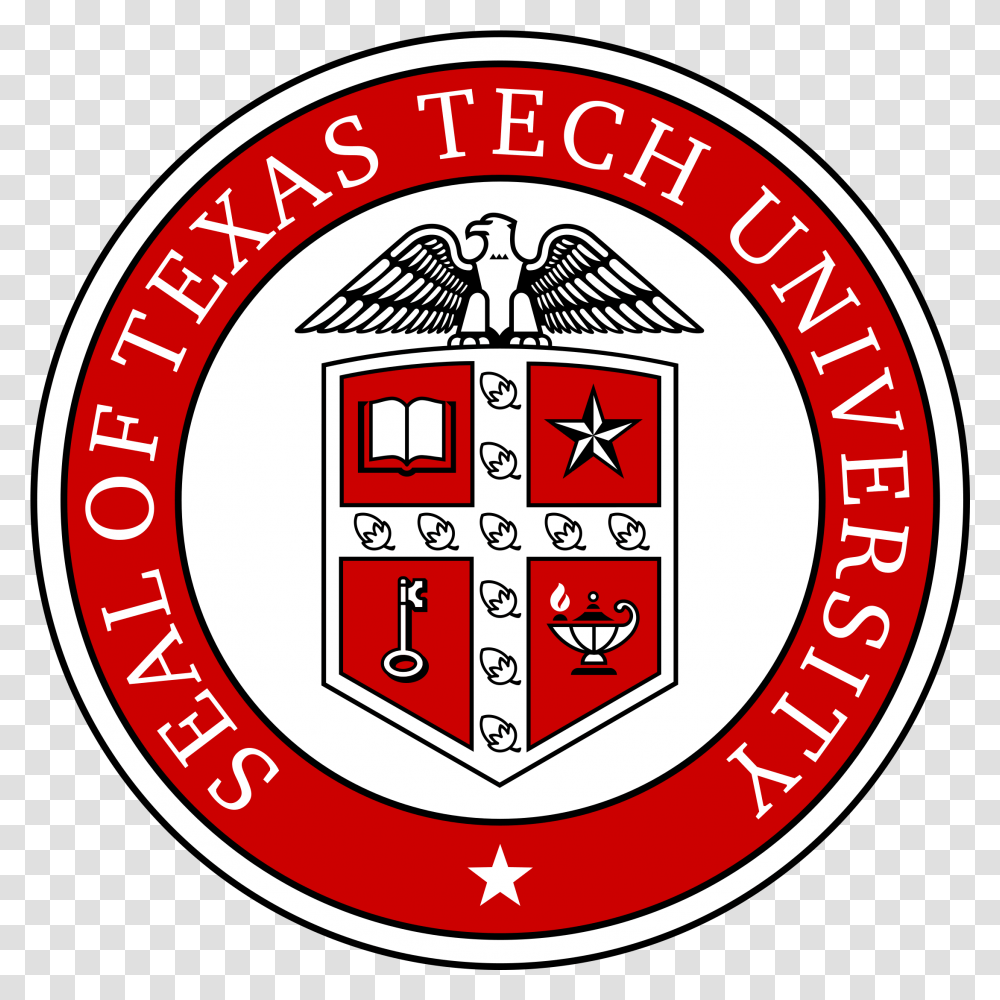 Texas Tech University Seal, Logo, Trademark, Armor Transparent Png