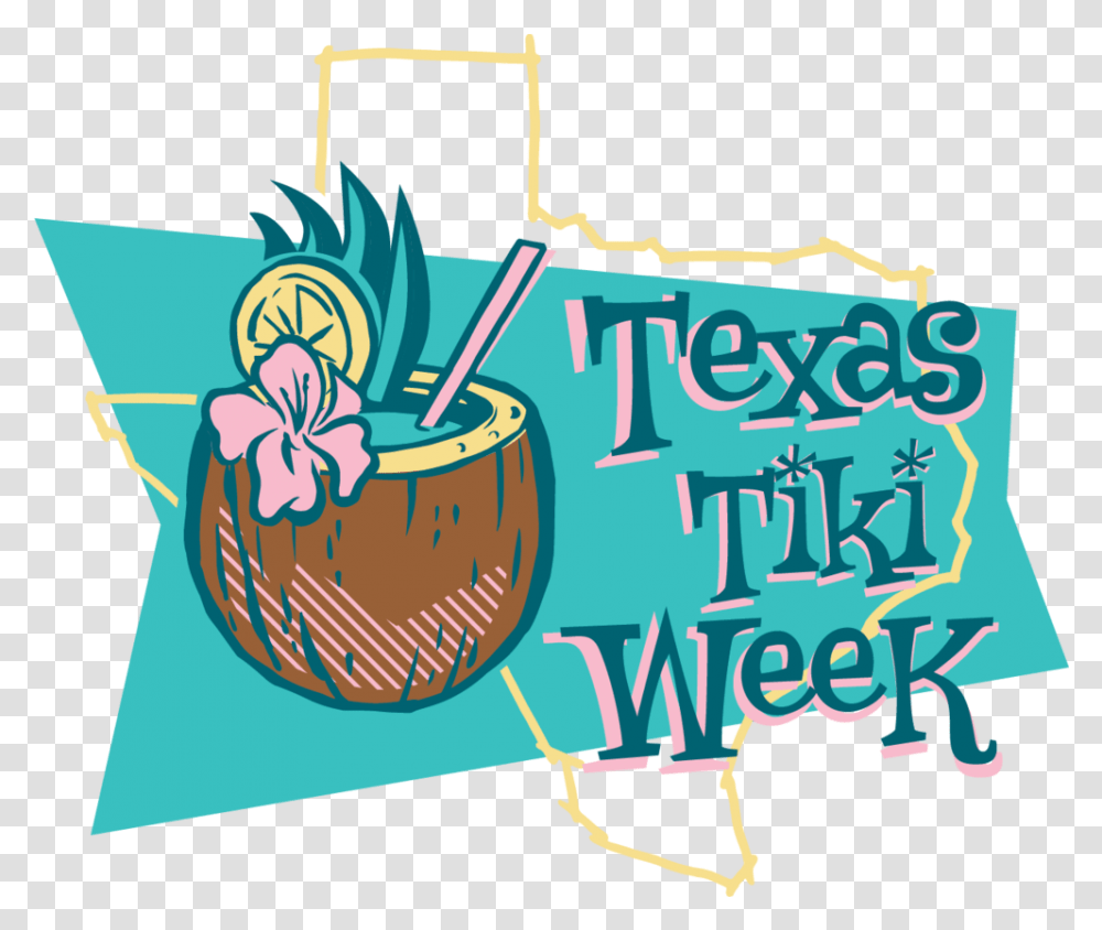 Texas Tiki Week, Text, Art, Graphics, Animal Transparent Png
