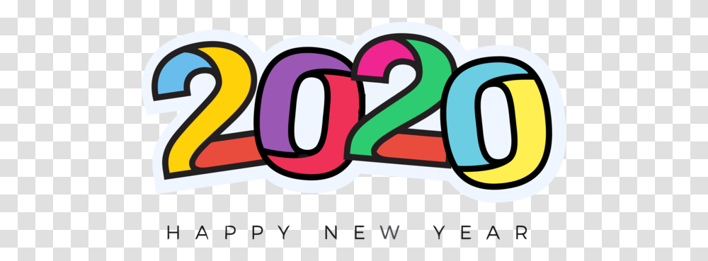 Text Font Line For Happy 2020 Countdown, Alphabet, Number, Symbol, Word Transparent Png