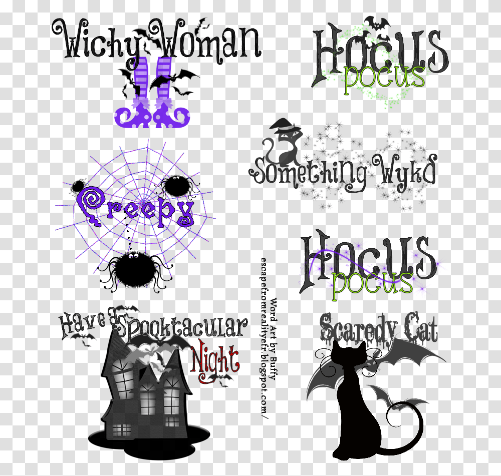 Text Halloween Word Art, Purple, Light, Lighting Transparent Png