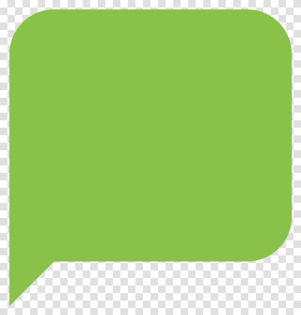 Text Message Bubble, Green, Label, Tennis Ball, Word Transparent Png