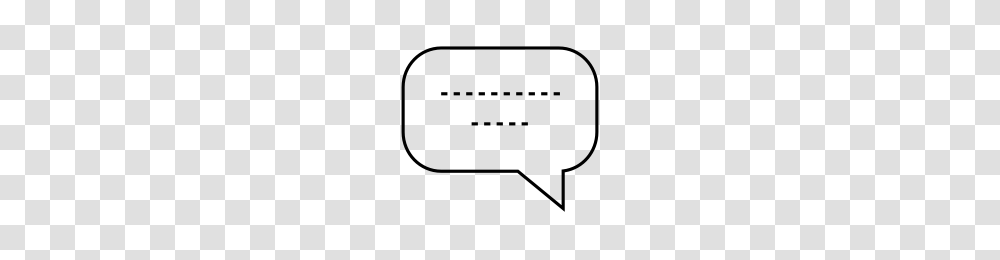 Text Message Bubble Icons Noun Project, Gray, World Of Warcraft Transparent Png