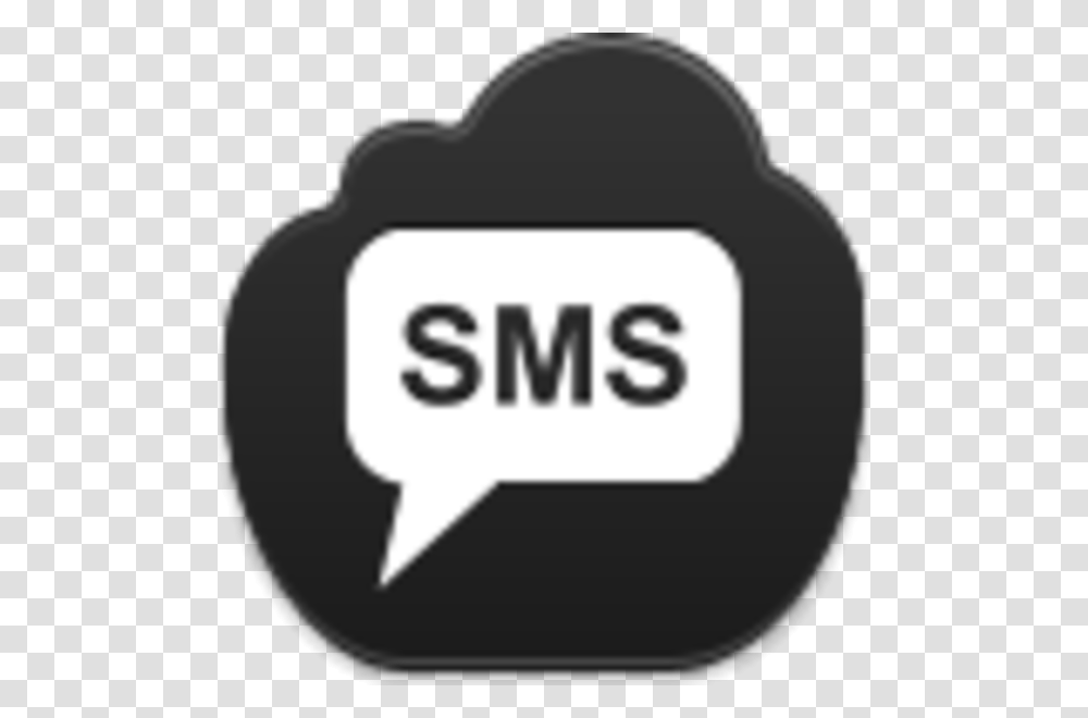 Text Message Icon Black Facebook, Label, Word, First Aid Transparent Png