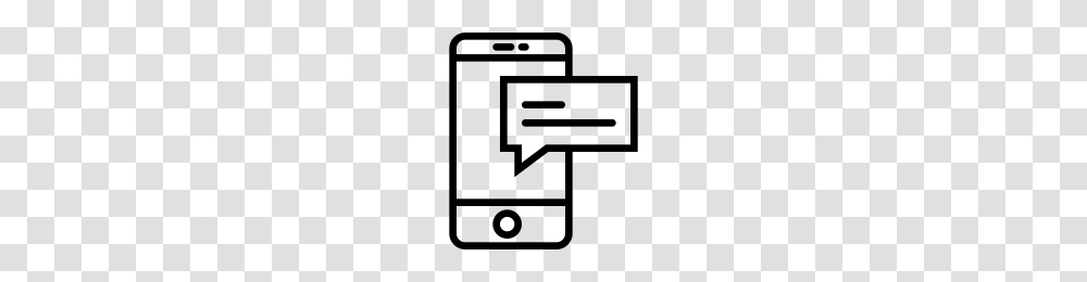 Text Message Icons Noun Project, Gray, World Of Warcraft Transparent Png