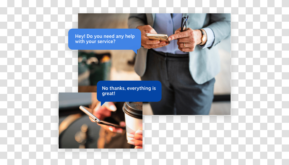 Text Messaging Done Right Mobile Phone, Person, Human, Poster, Advertisement Transparent Png