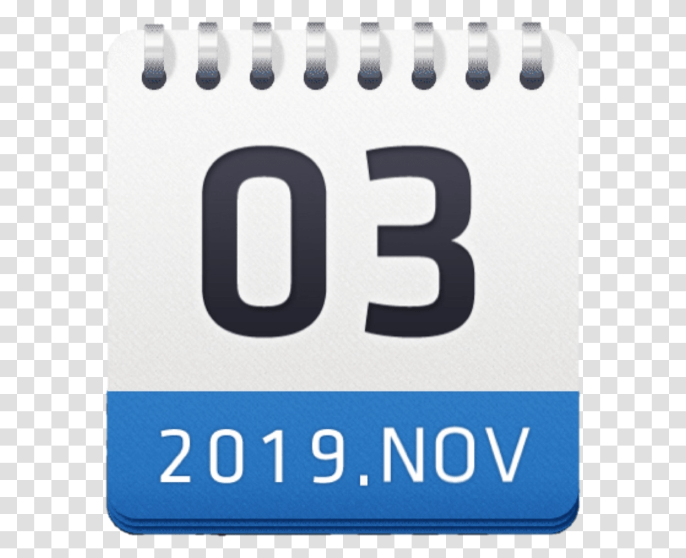 Text, Number, Calendar Transparent Png