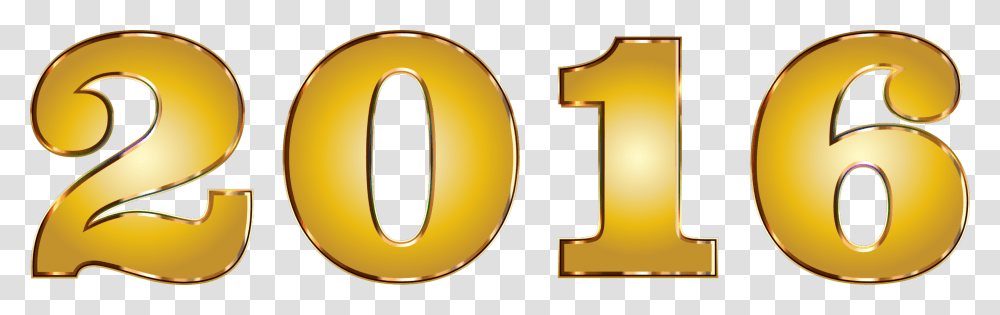 Text Symbol Royalty 2016 Gold, Number Transparent Png
